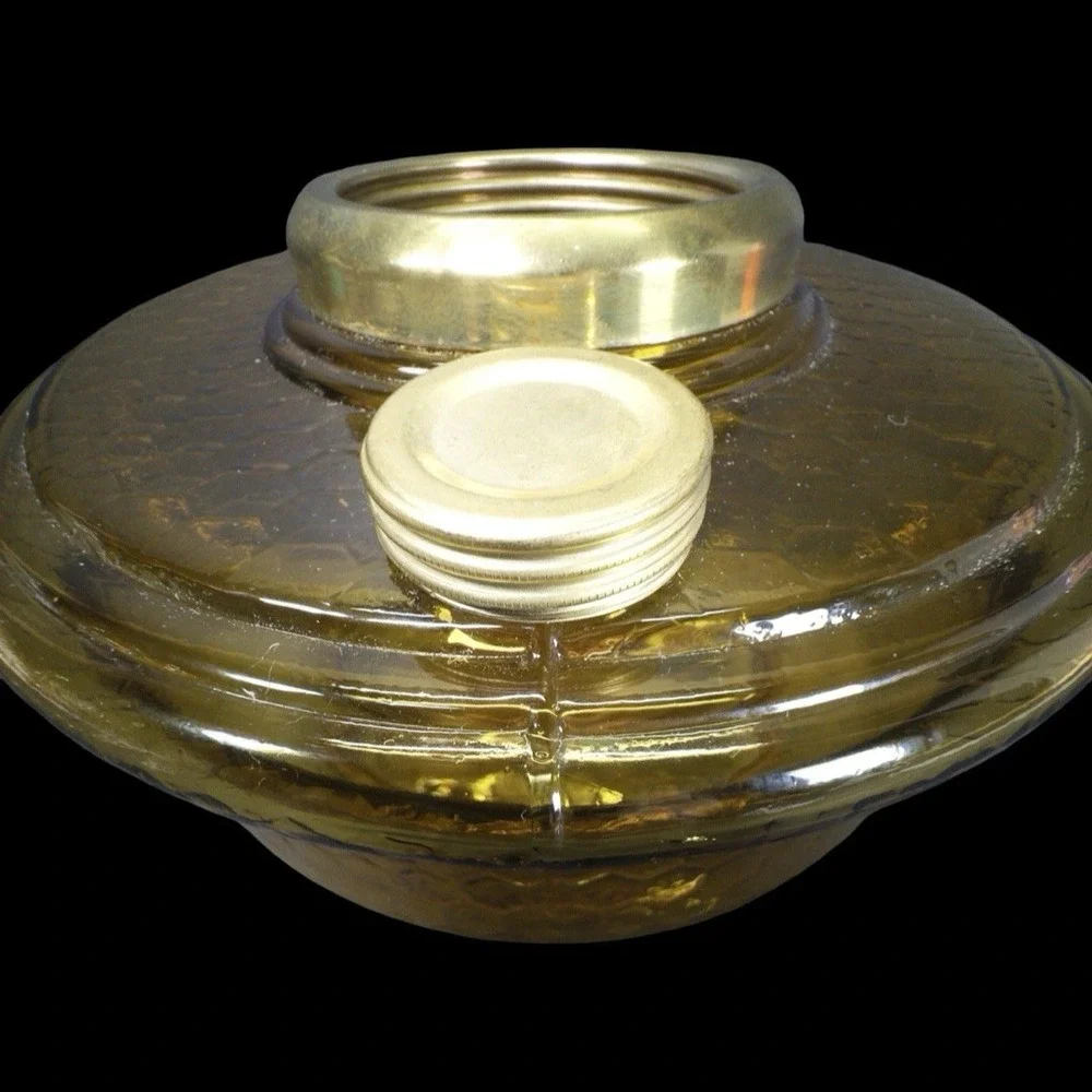 Aladdin Lamp Amber‎ Genie III Font Part #R068N Regency Fuel Lighting